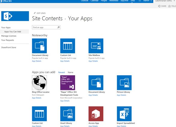 Napa Office 365 Development Tools